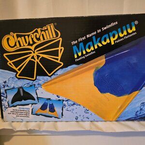 Churchill Makapuu Floating Swimfins Size Small (5 - 6.5 US)